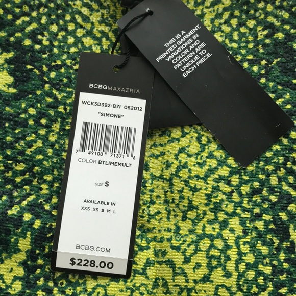 BCBG Max Azria Snake Skin Print Mini Skirt - Picture 5 of 8